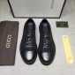 Replica Gucci Fashion Sneakers Black and GG print with black sole MS07643