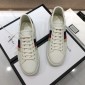 Replica Gucci Fashion Sneakers White and tri-color web with white sole MS07735