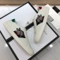 Replica Gucci Fashion Sneakers White and Disney piggy embroidery with white sole MS07739