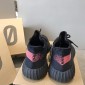 Replica Adidas Yeezy Boost 350 V2  Black Red Stripes Shoes MS09019