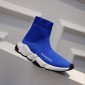 Replica Balenciaga Speed Trainers Blue and white rubber soles Sneaker MS09071