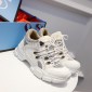 Replica Gucci Flashtrek Perfect Quality Sneaker In White and white rubber soles  MS09101