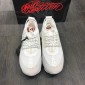 Replica Versace Sneakers White and beige toe with white rubber sole MS09315