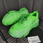 Replica Balenciaga Fashion Sneaker Green and Transparent sole MS10001