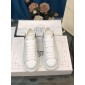 Replica Alexander McQueen Fahion Sneaker White with golden snake heel MS100014