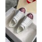 Replica Alexander McQueen Fahion Sneakers White and pink toe MS100034