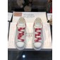 Replica Alexander McQueen Fahion Sneaker White and red heel MS100047