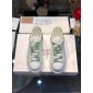 Replica Alexander McQueen Fahion Sneaker White and green heel MS100048