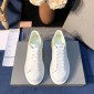 Replica Alexander McQueen Fahion Sneaker White and colorful heel MS100060