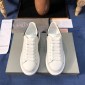 Replica Alexander McQueen Fahion Sneaker White and black heel MS100061