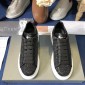 Replica Alexander McQueen Fahion Sneaker Black sequins and black heels MS100110