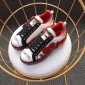 Replica Dolce & Gabbana White and heart patch with black sole Sneakers  MS110001