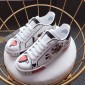 Replica Dolce & Gabbana White and DG heart-shaped packaging with white sole MS110007