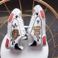 Replica Dolce & Gabbana White and DG Crown Theme Packaging with White Sole Sneakers MS110008