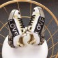 Replica Dolce & Gabbana White and LOVE motif print with white sole Sneakers MS110012