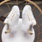 Replica Dolce & Gabbana White and gold heel with white sole Sneakers MS110053