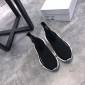 Replica Balenciaga Speed Knitted socks High Quality Sneakers Black and white rubber sole WS980002