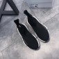 Replica Balenciaga Speed Knitted socks High Quality Sneakers Black and white rubber sole WS980006