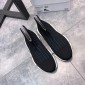 Replica Balenciaga Speed Trainer Black and blue stripes with White rubber sole WS980017