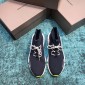 Replica Balenciaga Speed Knitted socks High Quality Sneakers Blue and Color-block sole with Two-tone shoelace WS980031