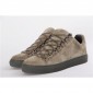 Replica High Quality Balenciaga Arena Low-Top Brown Suede Trainers