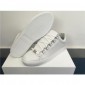 Replica High Quality Balenciaga Arena Low Top Creased Leather Sneakers White