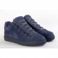 Replica High Quality Balenciaga Arena Suede Navy Low Top Sneakers