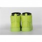 Replica High Quality Balenciaga Arena Neon Yellow High Top Creased Leather Sneakers