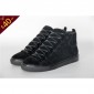 Replica High Quality Balenciaga Arena High-Top Black Suede Sneaker