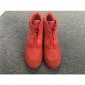 Replica Balenciaga Pleated High-Top Sneakers In Red