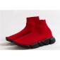 Replica High Quality Balenciaga Mens Speed Knit Sneakers Red Black 296D8745C8F5