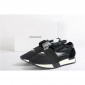 Replica High Quality Balenciaga Sneaker Black White Race Runner