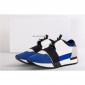 Replica Perfect Quality Balenciaga Race Runner White Blue Sneakers