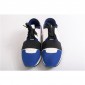 Replica Perfect Quality Balenciaga Race Runner White Blue Sneakers