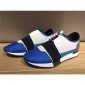 Replica High Quality Balenciaga Race Runners Fashion Mens Blue White Sneaker