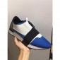 Replica High Quality Balenciaga Race Runners Fashion Mens Blue White Sneaker