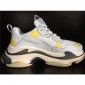 Replica High Quality Balenciaga Triple S Sneaker White Yellow 51FDCAF57C19