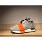 Replica Perfect Quality Balenciaga Race Runners Orange And Grey Low Top Sneaker