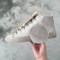 Replica High Quality Balenciaga Sprayed Suede Arena High-Top Sneakers-Light Taupe