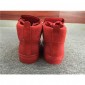 Replica High Quality Balenciaga Sprayed Suede Arena High-Top Sneakers-Red