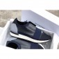 Replica High Quality Balenciaga Dark Navy Blue Multi Material Race Runner Sneakers