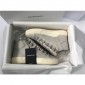 Replica High Quality Balenciaga Holiday Collection High Sneakers Light Grey