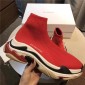 Replica High Quality Balenciaga Custom Speed Trainer X Triple S Sneaker Red AC7831CC4157