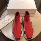 Replica High Quality Balenciaga Custom Speed Trainer X Triple S Sneaker Red AC7831CC4157