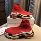 Replica High Quality Balenciaga Custom Speed Trainer X Triple S Sneaker Red AC7831CC4157