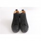 Replica High Quality Christian Louboutin Rantus Orlato Glitter Flat Mens High Top Black Sneaker