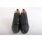 Replica High Quality Christian Louboutin Mens Louis Flat High Top Real Snakeskin Sneaker