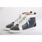 Replica High Quality Christian Louboutin Lou Spikes Orlato Flat Sneakers