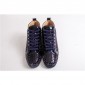 Replica High Quality Christian Louboutin Louis Flat Purple Glossy Patent Sneakers