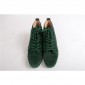 Replica High Quality Christian Louboutin Green Louis Spikes Men'S Flat Sneakers